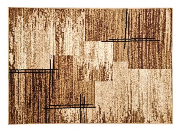 Szőnyeg 200x300 cm LUKEN téglalap alakú - bézs / barna