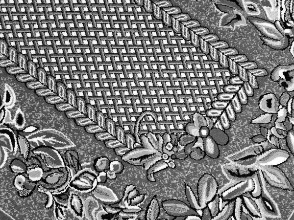 Mintás szőnyeg 250x350 cm LUKEN - szürke