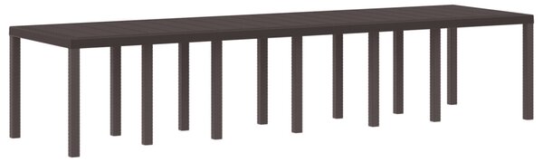 Kert étkező szett 13 pcs Barna Polt rattan