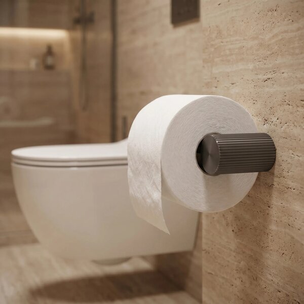 Falra szerelhető wc papír tartó 64105 SOLO Titan