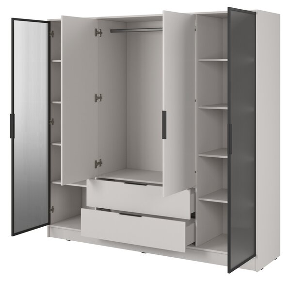 Kombinált gardrób 206 cm COSIMA - kasmír