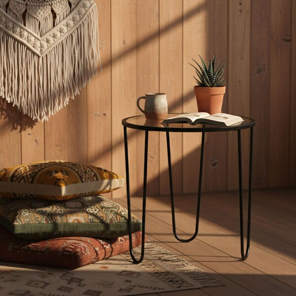 Hanah Home Többszínű Dohányzóasztal Shb-033