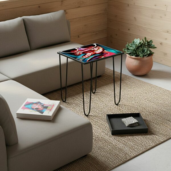 Hanah Home Többszínű Dohányzóasztal Shb-032-B