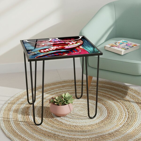 Hanah Home Többszínű Dohányzóasztal Shb-032-B