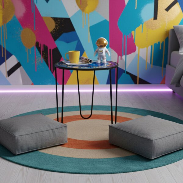 Hanah Home Dohányzóasztal, többszínű Shb-033-A