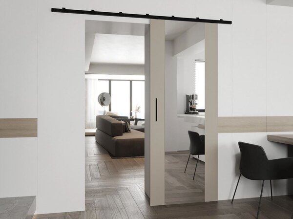 CONROE 2 belső tükrös tolóajtó - 90 cm, kasmír