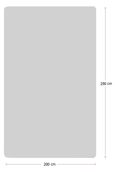 Conceptum Hypnose Szőnyeg (200 x 290) Többszínű ugróiskola mintás - Szürke
