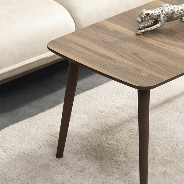 Hanah Home Coffee Table Walnut Luci - Walnut