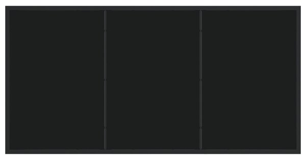 Kert étkező szett 5 pcs Fehér 140 x 70 x 73 cm Textilén és acél
