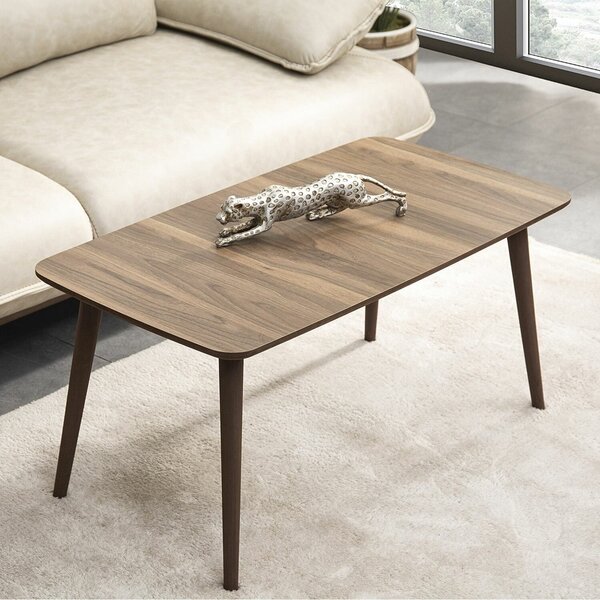 Hanah Home Coffee Table Walnut Luci - Walnut
