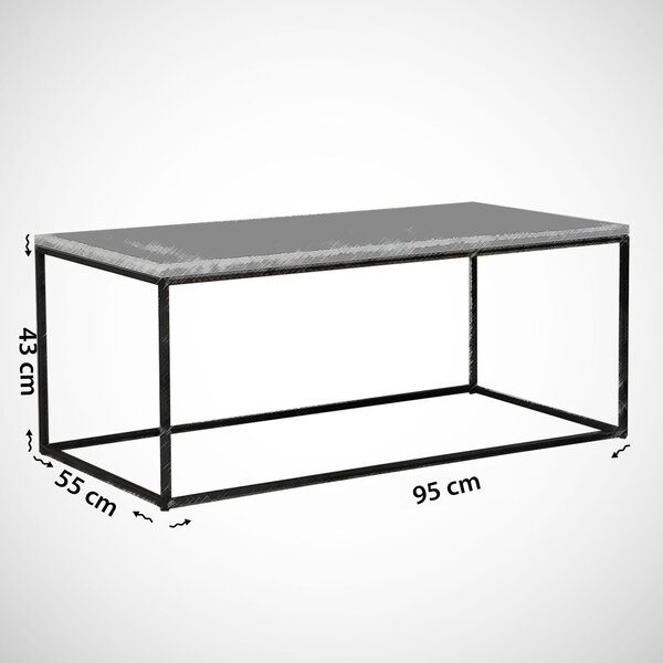 Hanah Home Cosco dohányzóasztal - dió színű