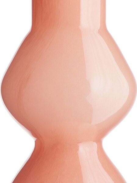 CANDY üveg váza, narancssárga 33 cm