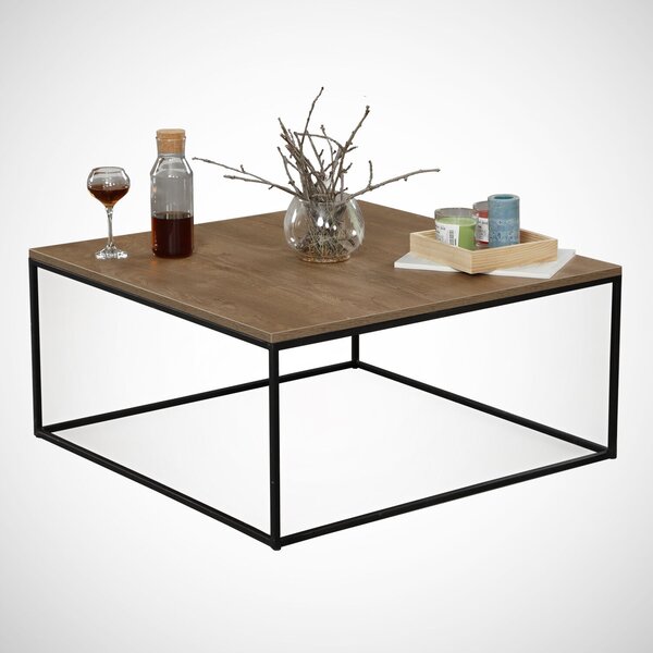 Hanah Home Coffee Table Caucasian Oak Poly - Caucasian Oak
