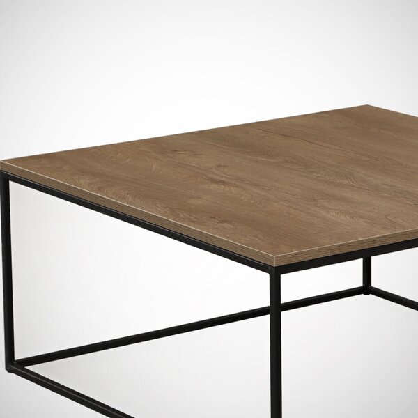 Hanah Home Coffee Table Caucasian Oak Poly - Caucasian Oak