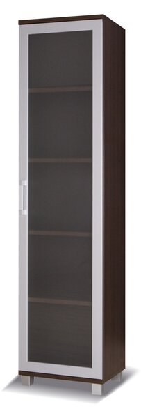 Keskeny ANDOVER vitrin - gesztenye wenge