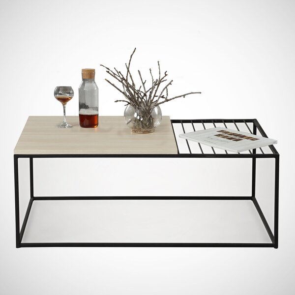 Hanah Home Coffee Table Oak Zinus - Oak