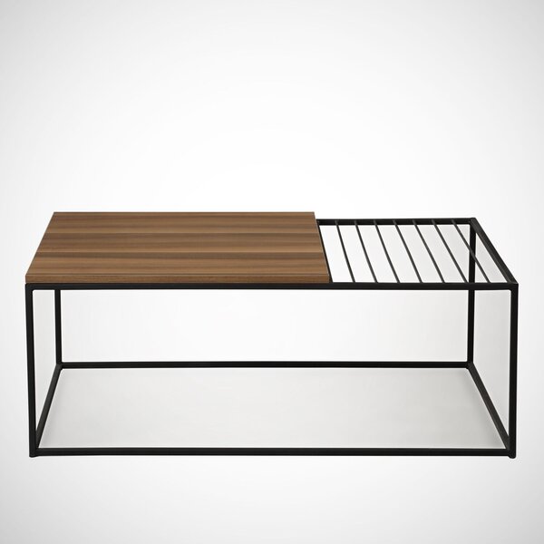 Hanah Home Coffee Table Walnut Zinus - Walnut