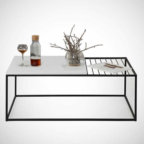 Hanah Home Coffee Table White Zinus - White
