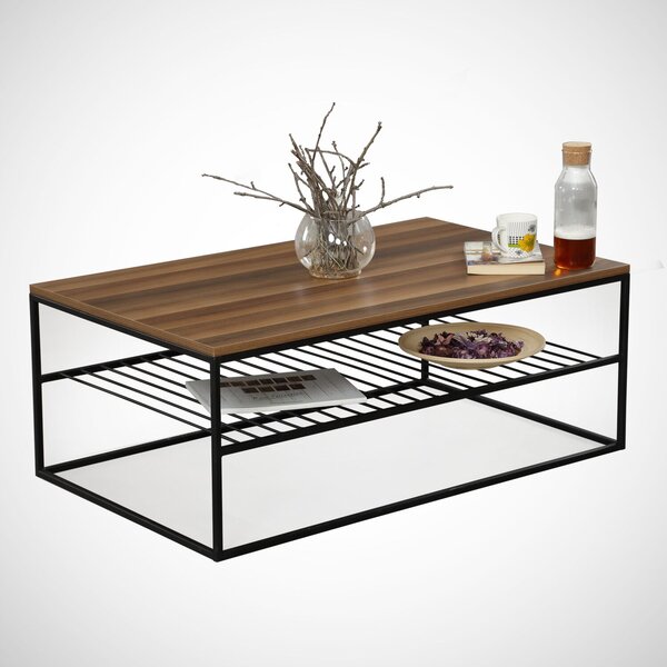 Hanah Home Dohányzóasztal Walnut Etna - Walnut