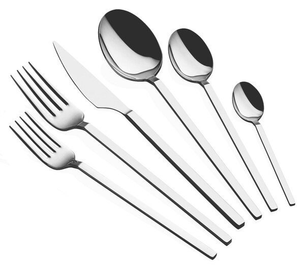 Hermia evőeszköz készlet (36 részes) Silver Carre - Ezüst