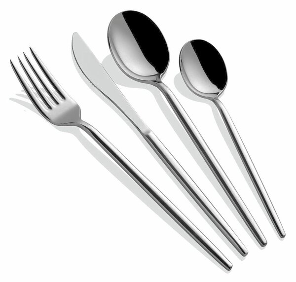 Hermia Evőeszköz készlet (24 darab) Silver Almeria - Ezüst