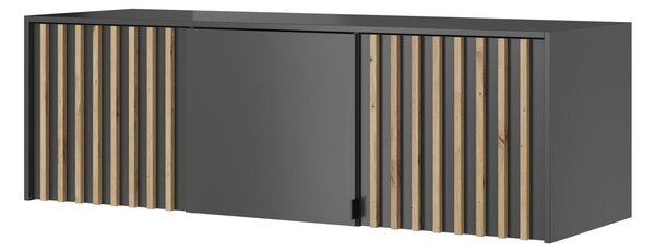 MARFA gardróbbővítmény - szélesség 155 cm, grafit / artisan tölgy
