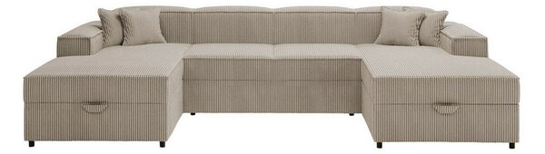 Sarokkanapé Clovis 115, Kárpit, 79x320x166cm