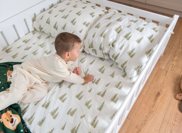 Gyerek egyszemélyes ágy 120x200 LUCINDA - fenyő
