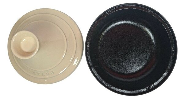 Staub Tajine sütőedény 28cm/ 2L Cream Ronde kerek - krém/fekete (114)