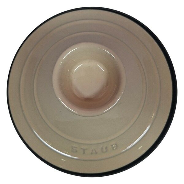 Staub Tajine sütőedény 28cm/ 2L Cream Ronde kerek - krém/fekete (114)
