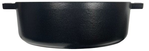 STAUB Öntöttvas főzőedény, zománcozott, 31 cm/5,6 liter, Matt Fekete színű (75)