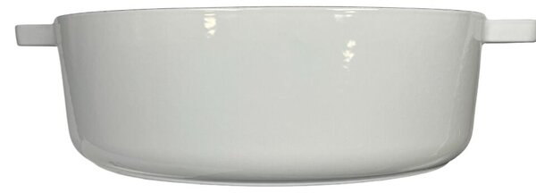 STAUB Öntöttvas főzőedény, zománcozott, 31 cm/5,6 liter, Fehér színű (76)