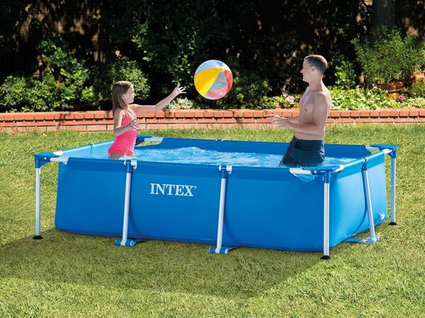 Intex Rack kerti medence 260 x 160 x 65 cm 2 az 1-ben szett 28271