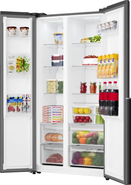 Gorenje NRS917E41BX Side by Side hűtőszekrény 544L, M:178.6, NoFrost Plus, E energiaosztály