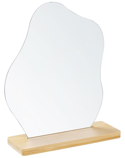Állótükör LOZERE 19 cm 22 cm Bambusz Világosbarna