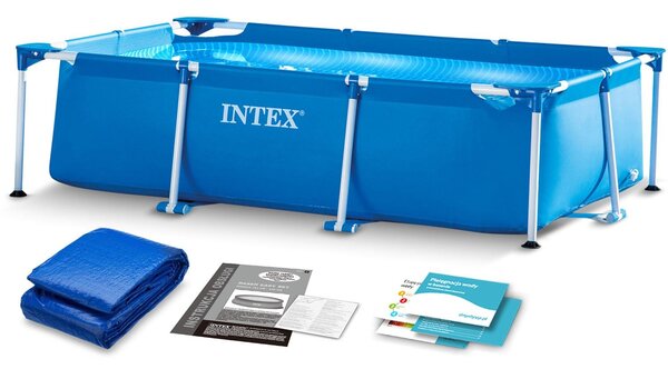 Intex Rack kerti medence 260 x 160 x 65 cm 2 az 1-ben szett 28271
