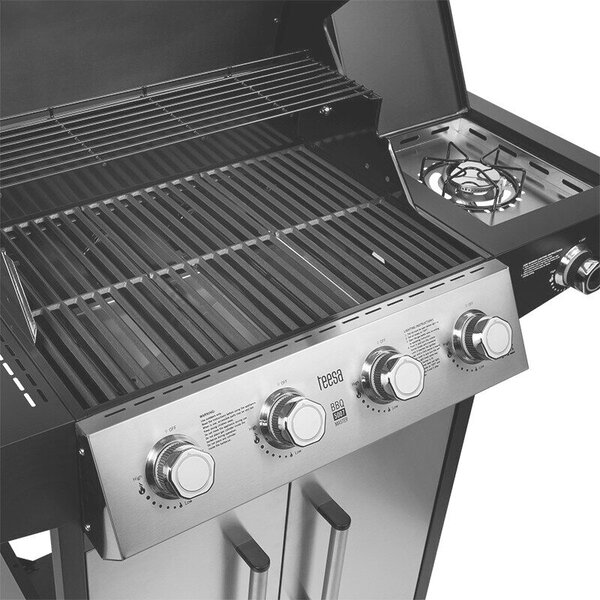 Teesa TSA0251 Gázos kerti grillsütő - Inox
