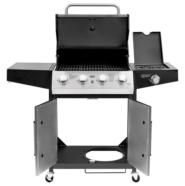 Teesa TSA0251 Gázos kerti grillsütő - Inox