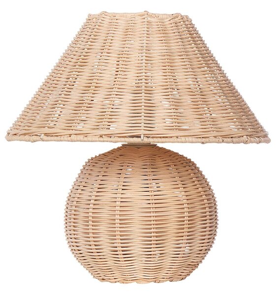 Asztali lámpa CINDER Rattan Természetes