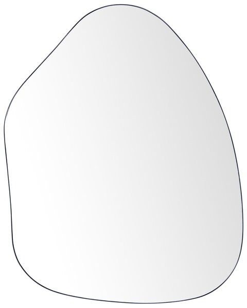 Falitükör PUTEAUX 70 cm 92 cm Fém Fekete