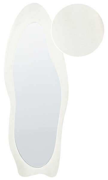 Falitükör REIGNY 57 cm 160 cm Bársony Fehér