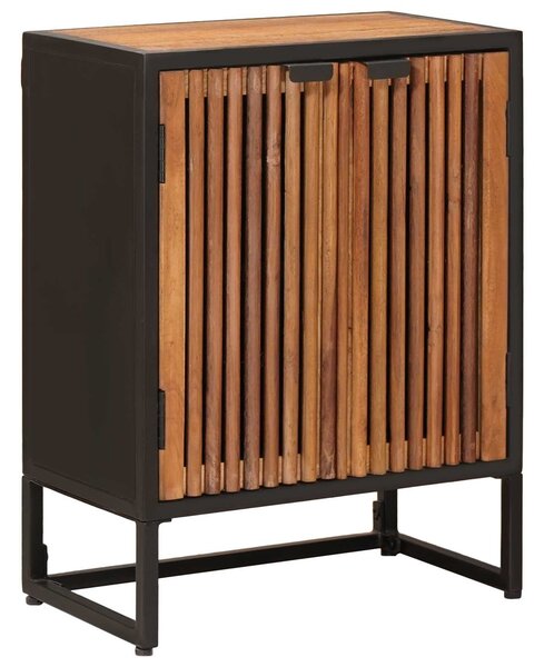 VidaXL Széf 53 x 30 x 70 cm Tömör Mangófa és Műszaki Fa