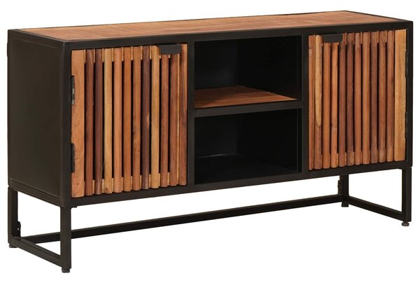 VidaXL Széf 105 x 30 x 55 cm Tömör Mangófa és Műszaki Fa