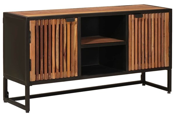 VidaXL Széf 105 x 30 x 55 cm Tömör Mangófa és Műszaki Fa