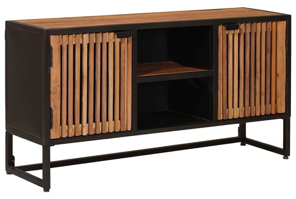VidaXL Széf 105 x 30 x 55 cm Tömör Mangófa és Műszaki Fa