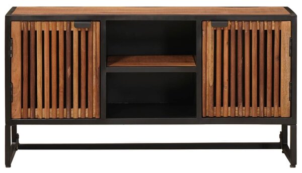 VidaXL Széf 105 x 30 x 55 cm Tömör Mangófa és Műszaki Fa