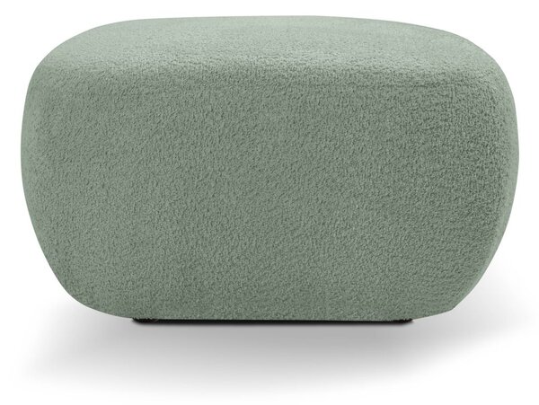 Kárpitozott zsámolykocka COBOURG - sötét menta