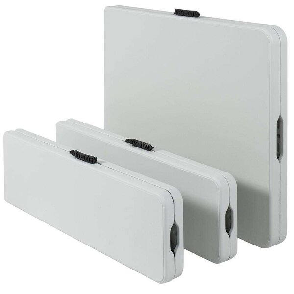 Timeless Tools Összecsukható Sörpad Garnitúra - 1 Asztal + 2 Pad - Fehér