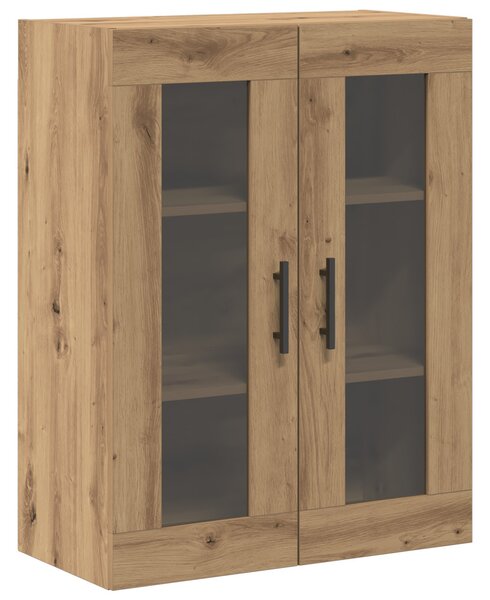 Fali Szekrények 2 db Artisan Tölgy 69.5x34x90 cm Mérnöki Fa