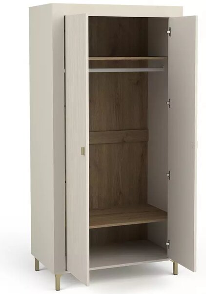 Gardróbszekrény 97 cm AUROVA - kasmír